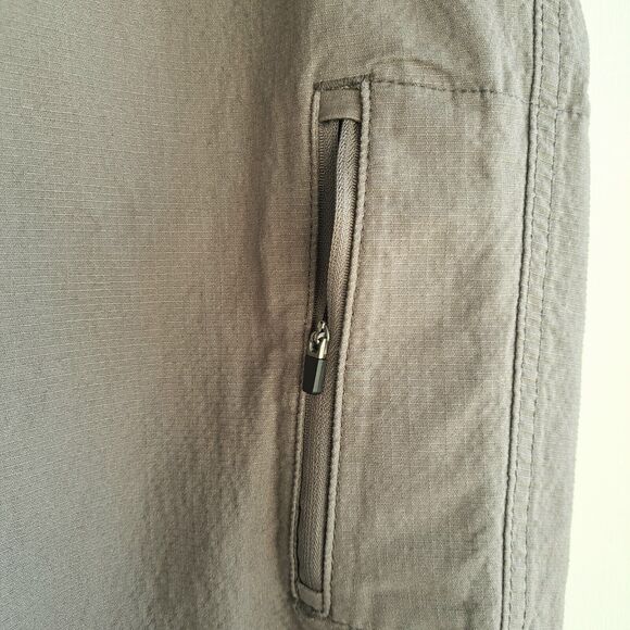 Sonoma Goods For Life Zip Pocket Pants Mens Medium Brown Drawstring 30.5”Inseam - Picture 14 of 14